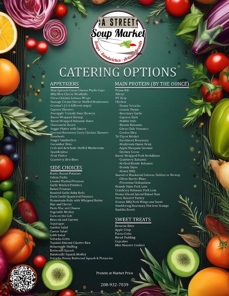 A Street Soup Market Menu image 2
